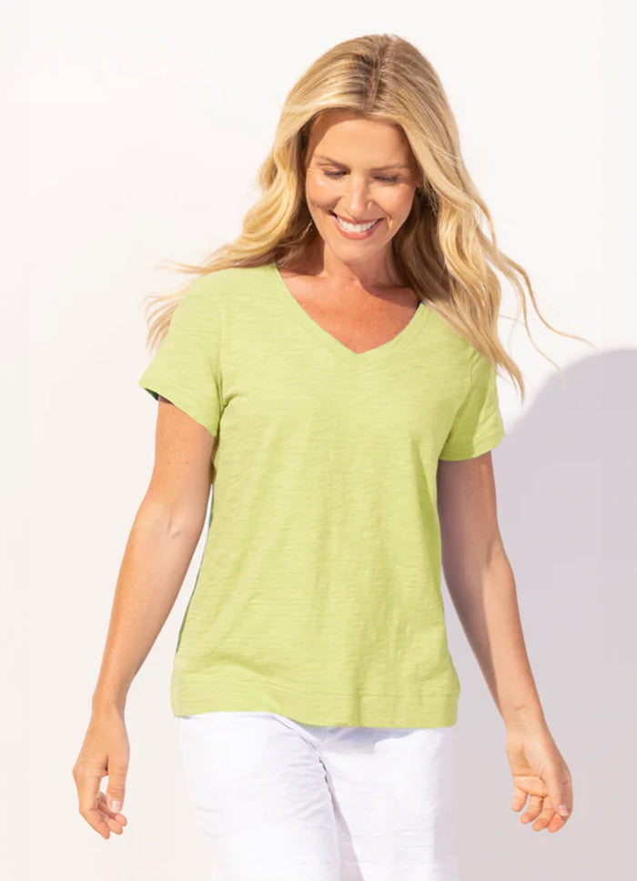 Escape V-Neck Short Sleeve Tee