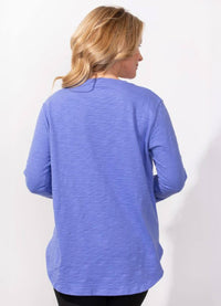 Escape Cotton Slub Hi-Lo Tee