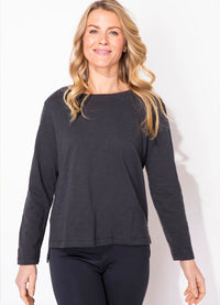Escape Cotton Slub Boxy Tee