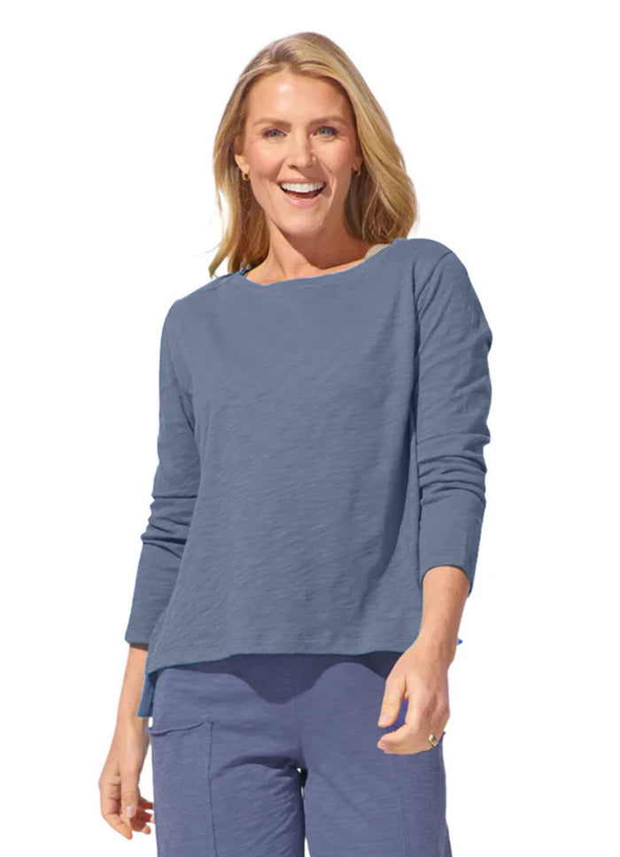 Escape Cotton Slub Boxy Tee