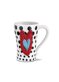 Demdaco Black Dots Mug