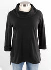 Escape Cotton Slub Cowl Neck Tunic