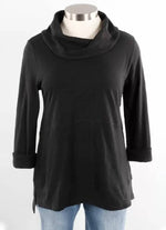 Escape Cotton Slub Cowl Neck Tunic