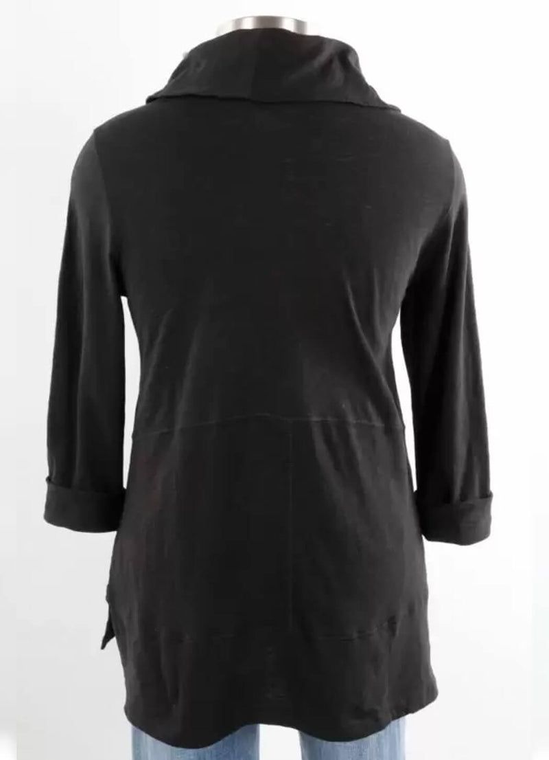 Escape Cotton Slub Cowl Neck Tunic