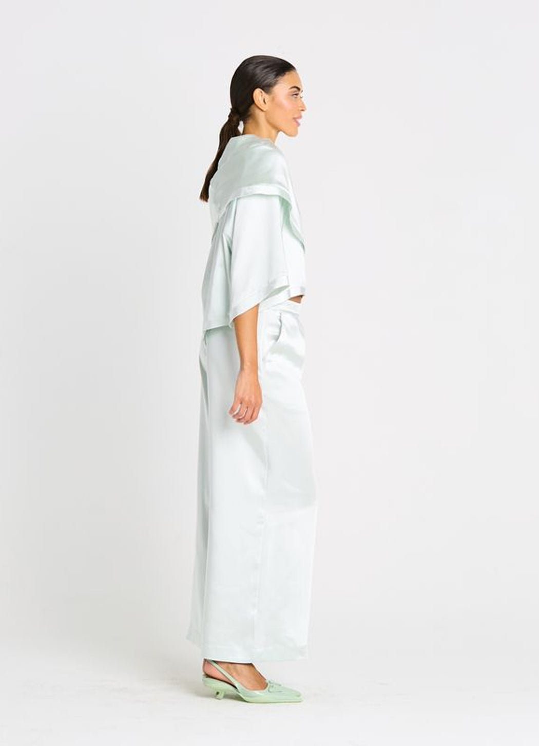 Planet Sateen Jackie O Top