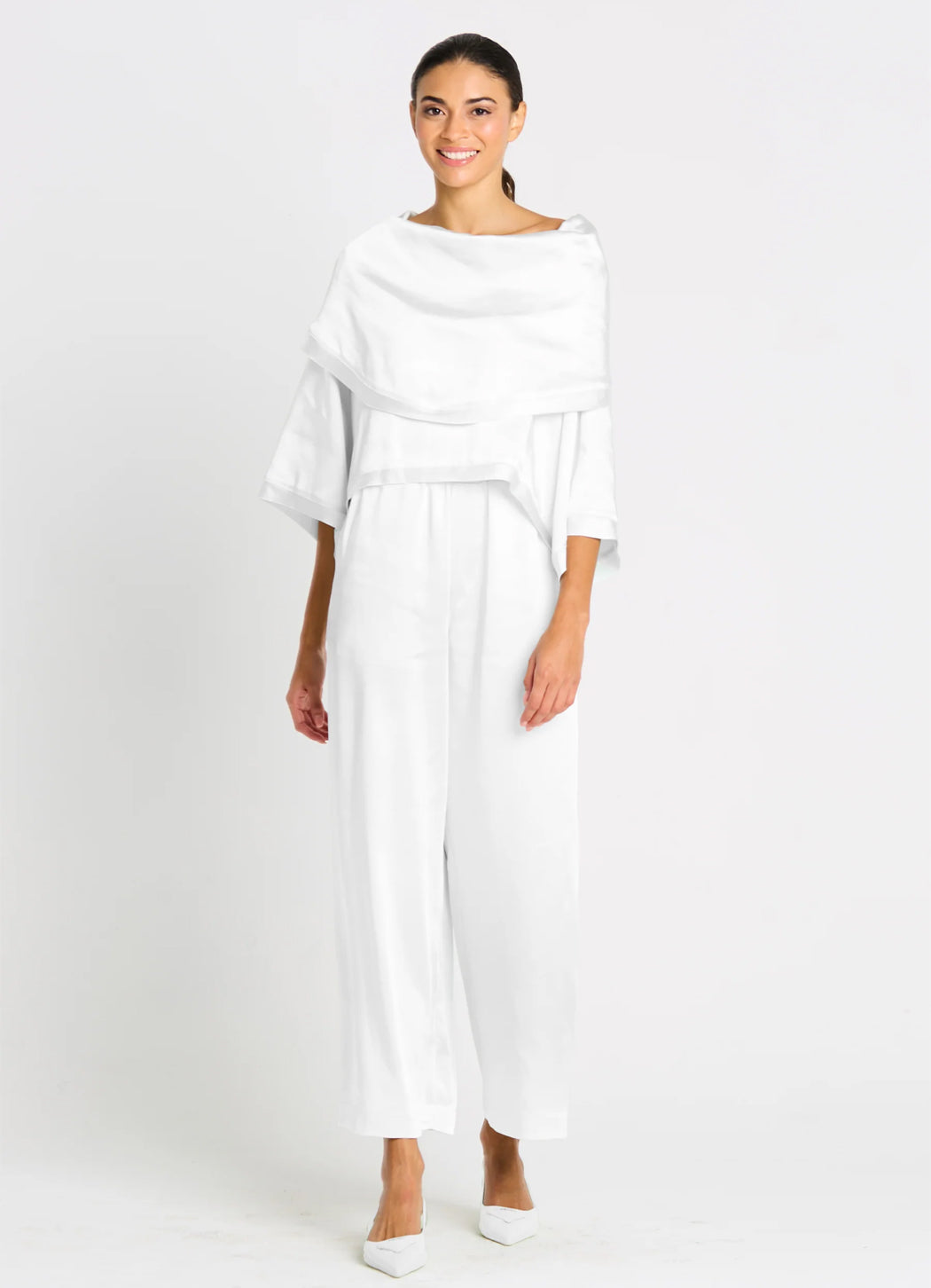 Planet Sateen Jackie O Top