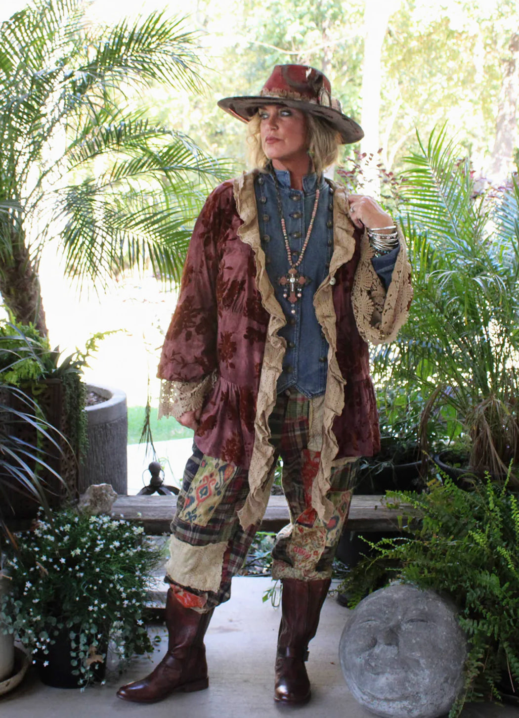 Jaded Gypsy Crushed Petals Jacket