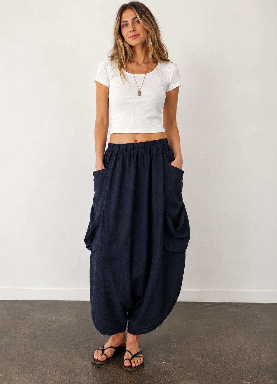 Gerties Crop Baggy Pant