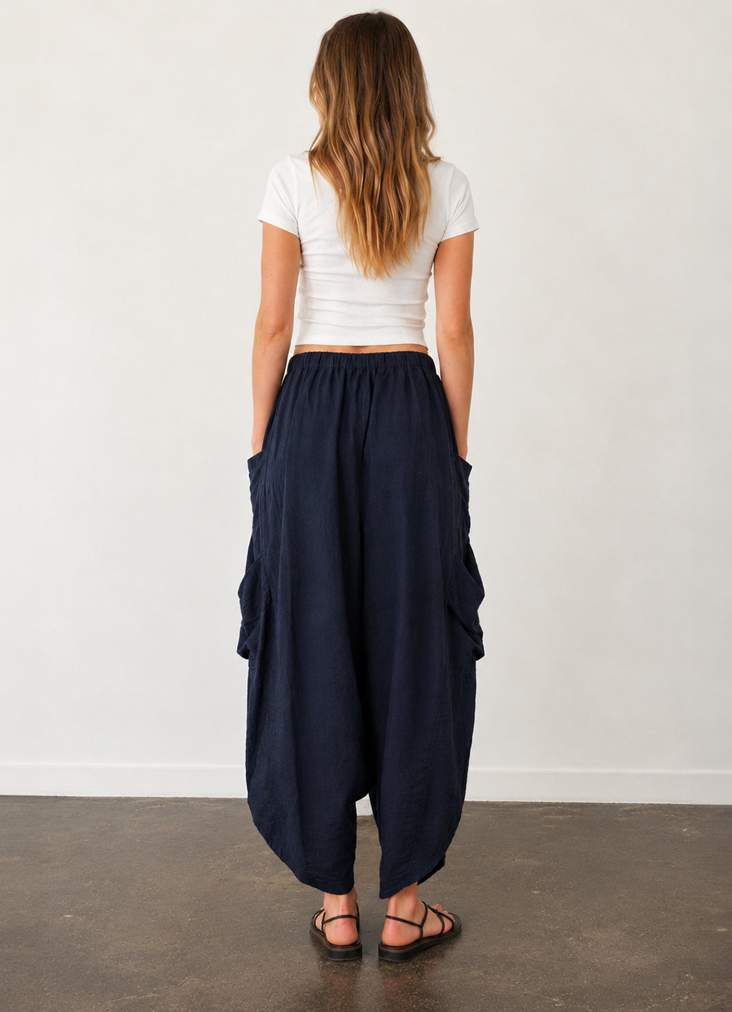 Gerties Crop Baggy Pant