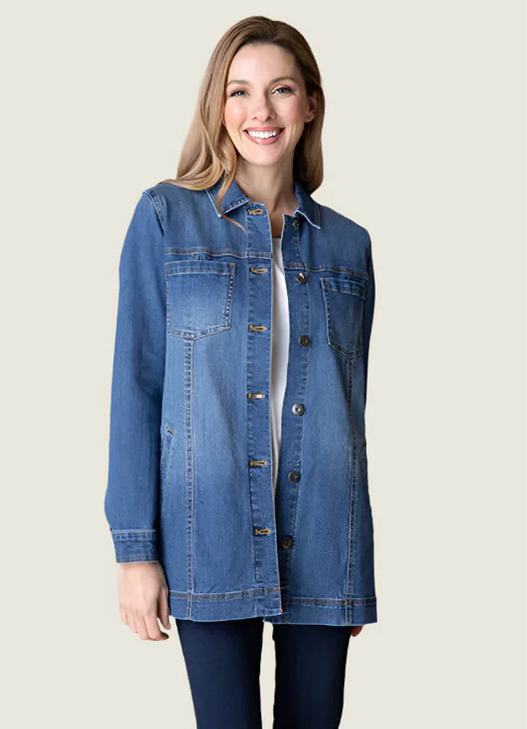 Habitat Stretch Denim Boyfriend Jacket