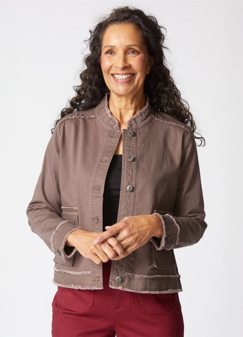 Habitat Stretch Denim Cargo Jacket