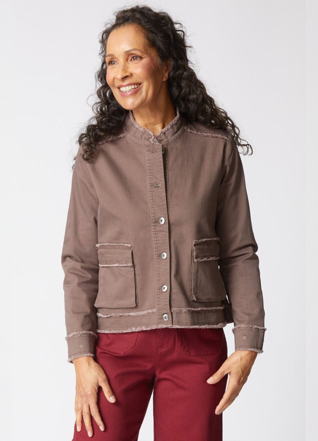 Habitat Stretch Denim Cargo Jacket