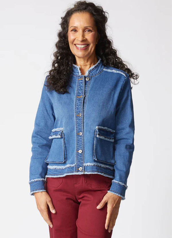 Habitat Stretch Denim Cargo Jacket