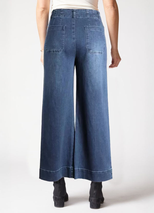 Habitat Stretch Denim Wide Leg Ankle Jean