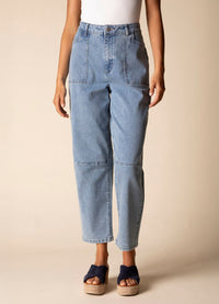 Habitat Stretch Denim Barrel Leg Jean