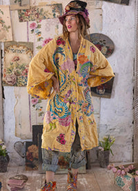 Magnolia Pearl Dragon Romani Kimono