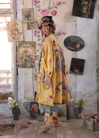 Magnolia Pearl Dragon Romani Kimono