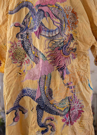 Magnolia Pearl Dragon Romani Kimono