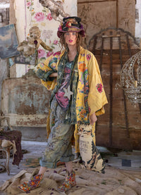 Magnolia Pearl Dragon Romani Kimono