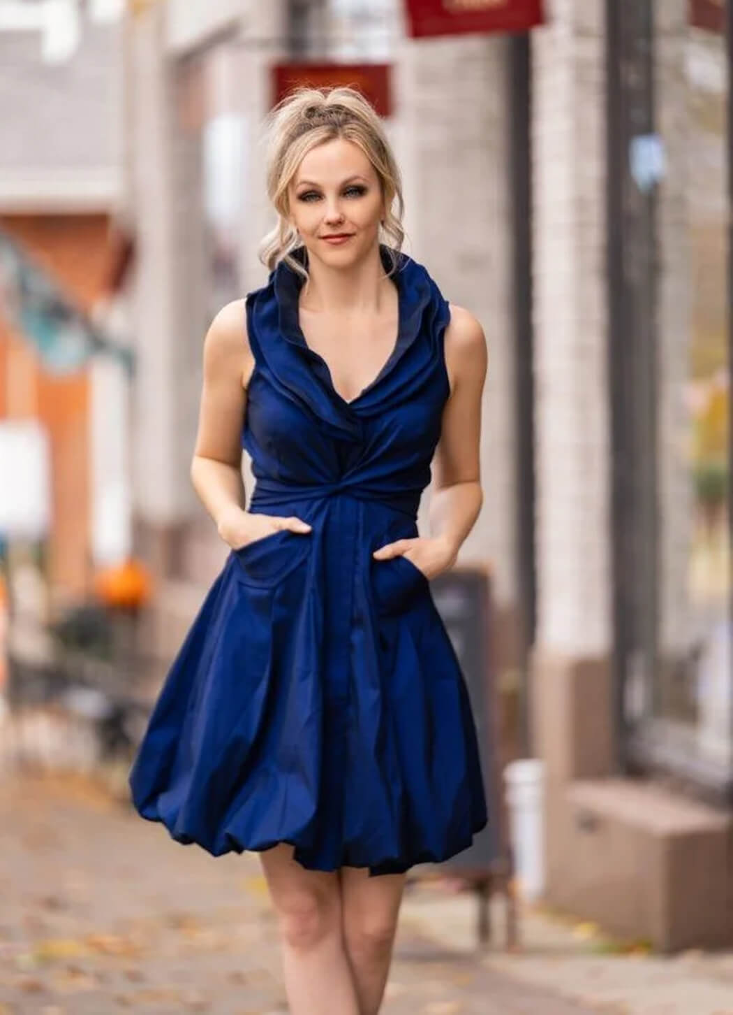 Samuel Dong Bubble Dress - Midnight Samuel Dong Bubble Dress - Midnight