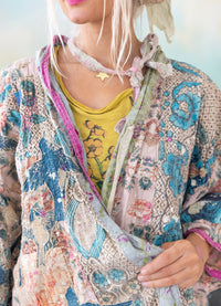 Magnolia Pearl Piecewise Dashi Kimono
