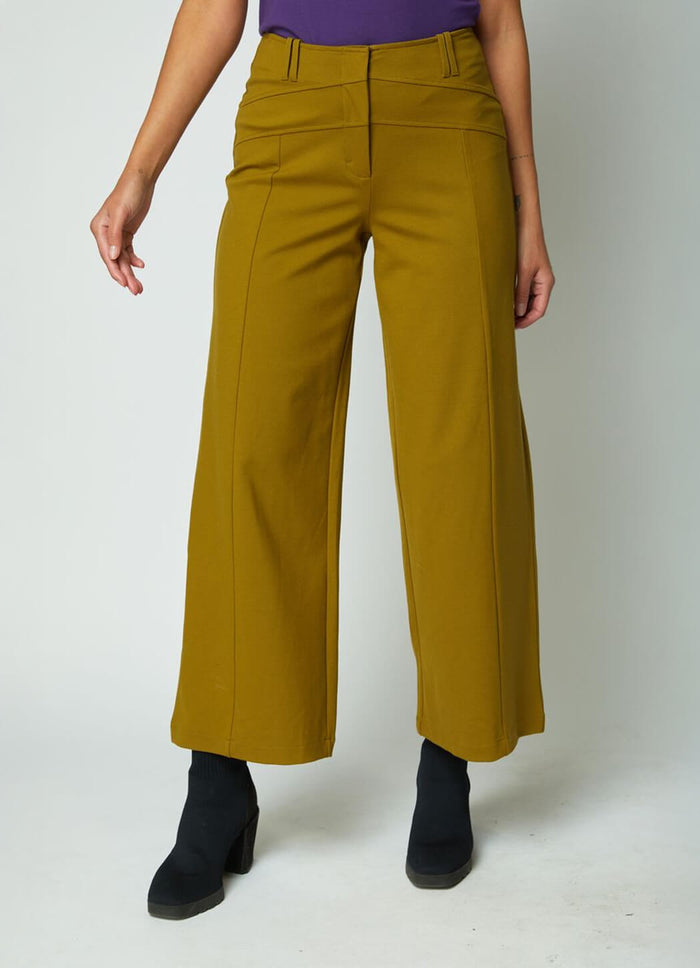 Olivia Ponte Wide Leg Pant