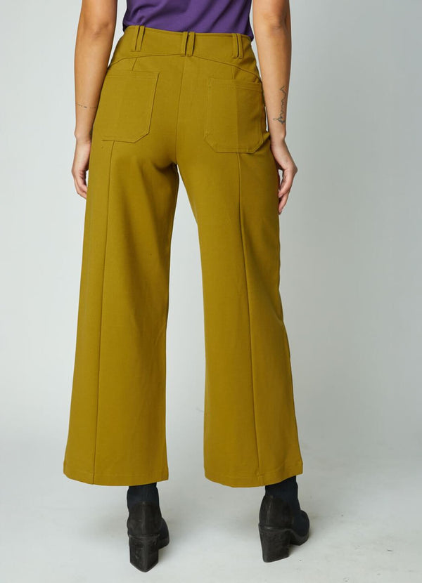 Olivia Ponte Wide Leg Pant