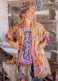 Magnolia Pearl Black Sabbath Trust Hippie Kimono