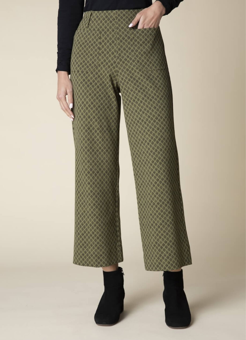 Habitat Luxe Ponte Flood Pant – Details Direct