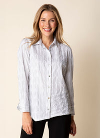 Habitat Santorini Wavy Stripe Selene Shirt