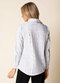 Habitat Santorini Wavy Stripe Selene Shirt