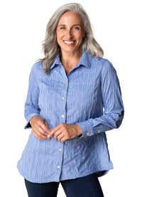 Habitat Santorini Wavy Stripe Selene Shirt