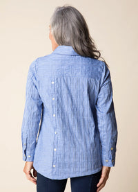 Habitat Santorini Wavy Stripe Selene Shirt