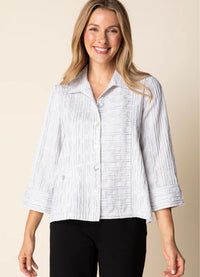 Habitat Santorini Wavy Stripe Shirt