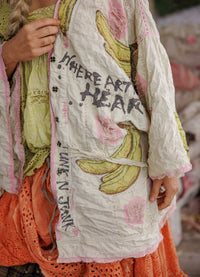Magnolia Pearl Banana Funk N Ink Kimono