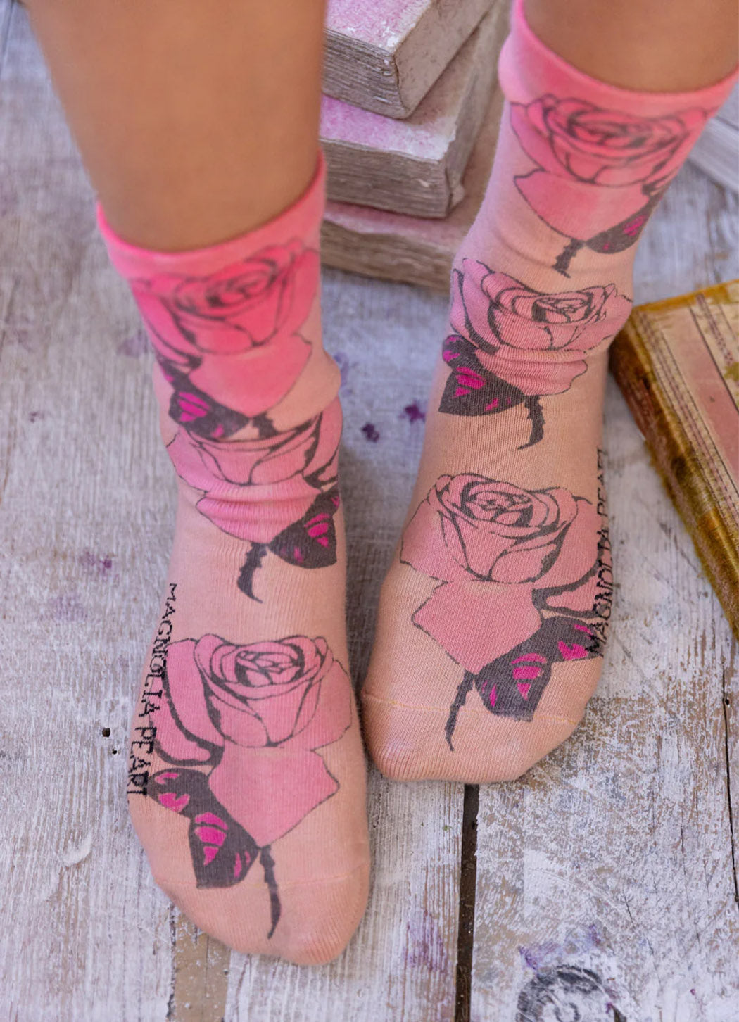 Magnolia Pearl All For Roses MP Socks