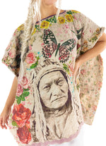 Magnolia Pearl Native American Bretta Poncho