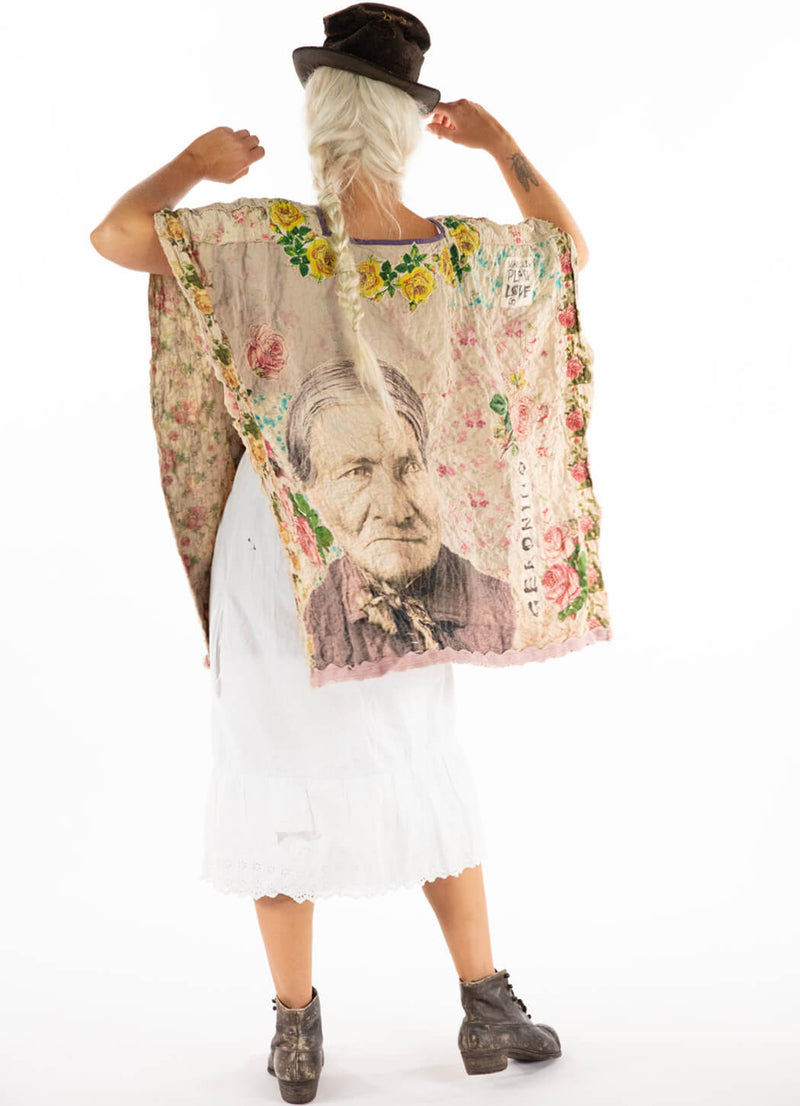Magnolia Pearl Native American Bretta Poncho
