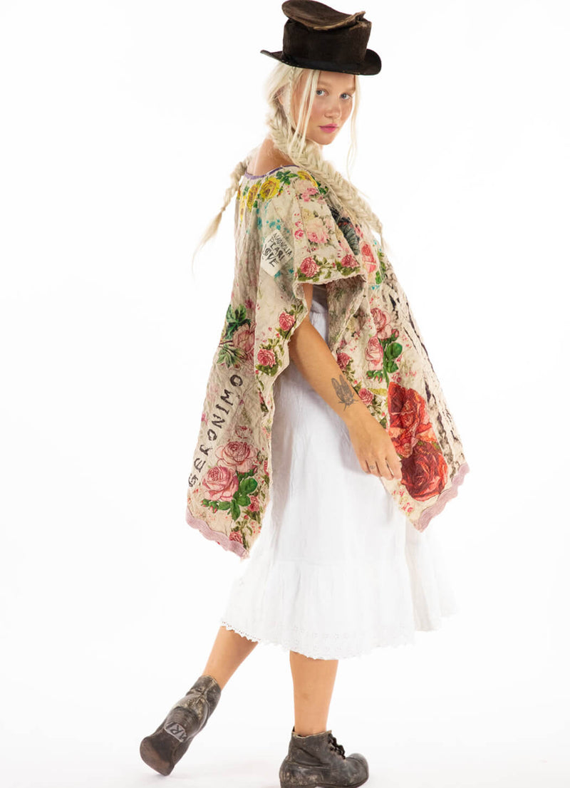 Magnolia Pearl Native American Bretta Poncho