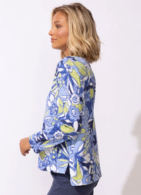 Escape Fiji Floral Boxy Tee