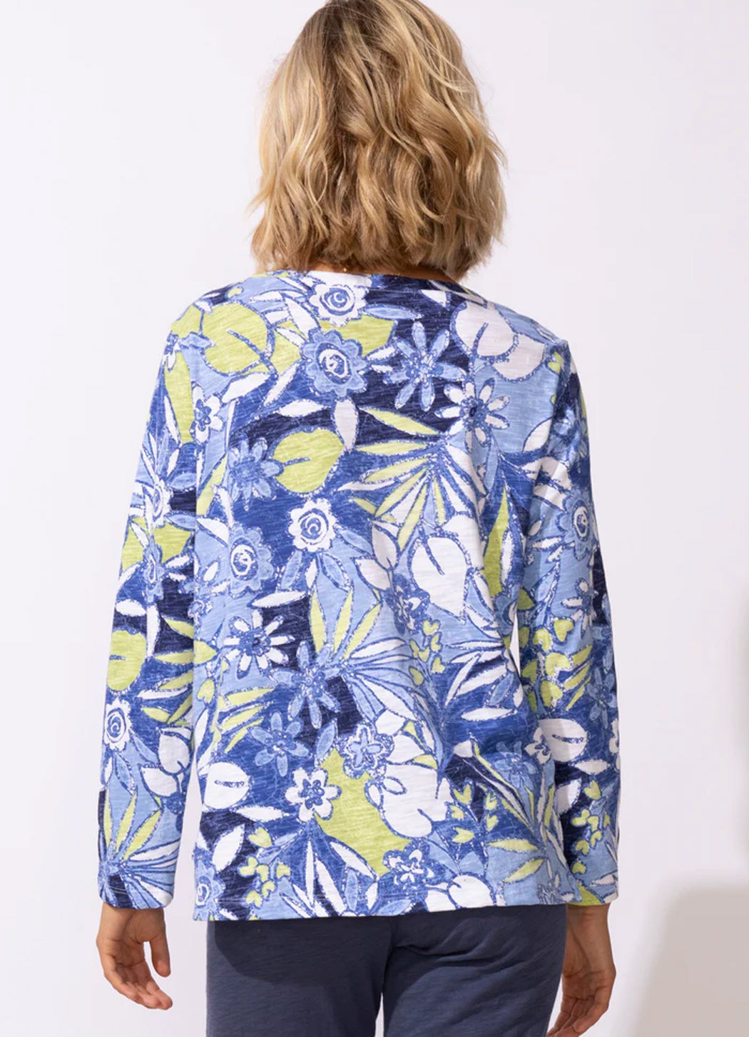 Escape Fiji Floral Boxy Tee