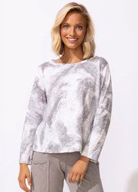 Escape Ocean Marble Hi-Lo Tee