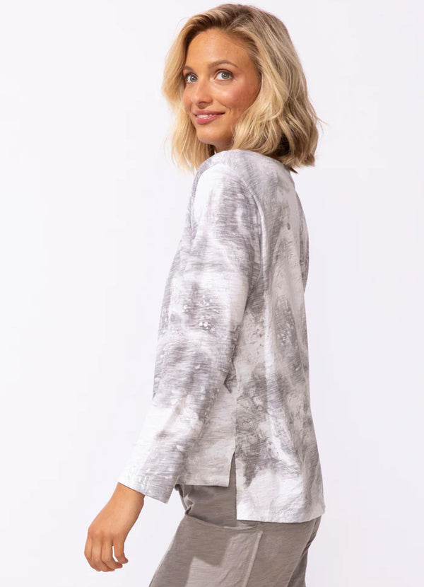 Escape Ocean Marble Hi-Lo Tee