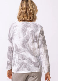Escape Ocean Marble Hi-Lo Tee