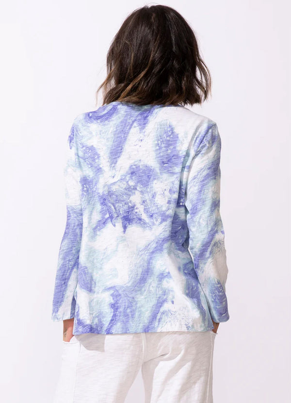 Escape Ocean Marble Hi-Lo Tee