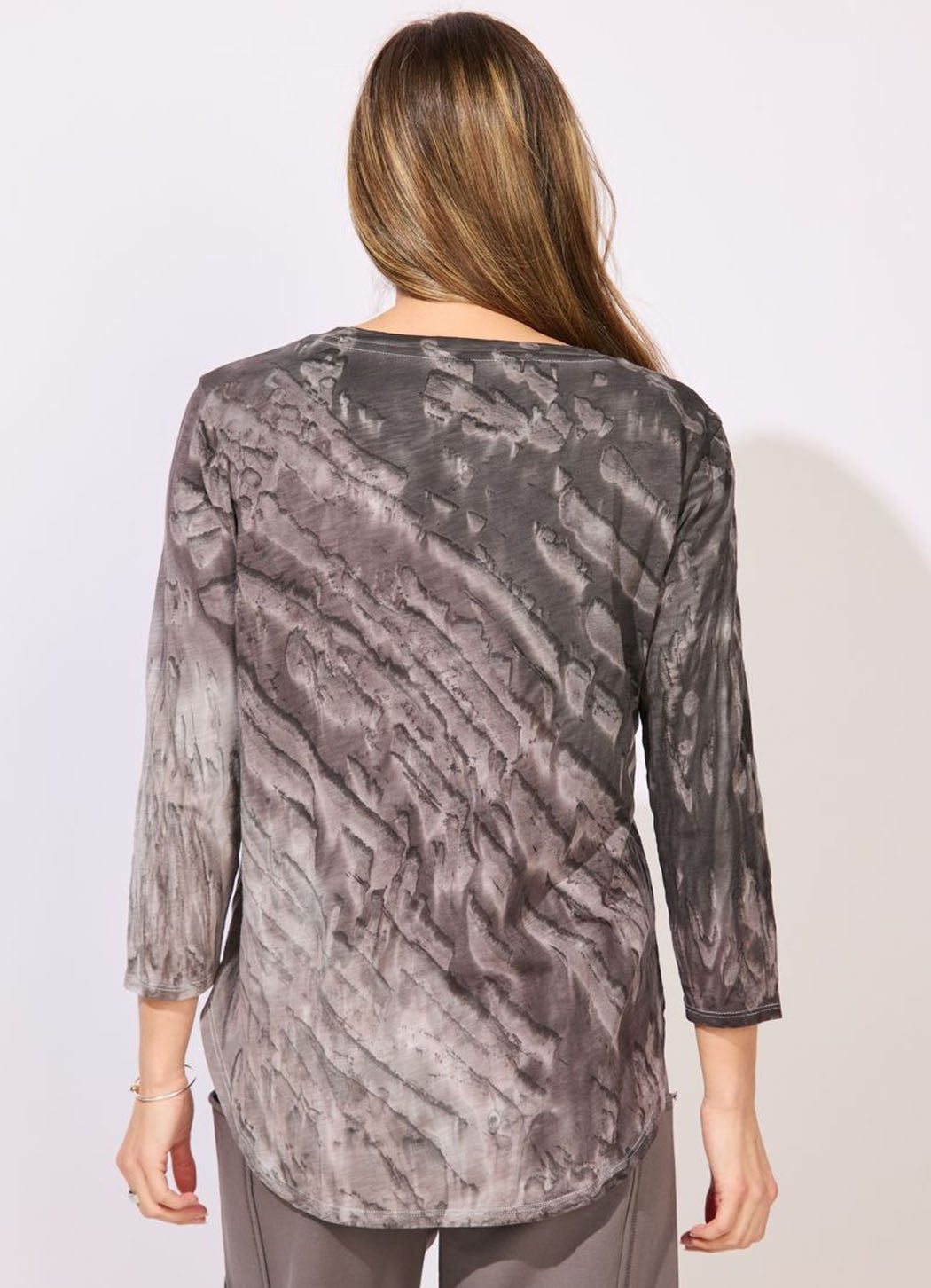 Escape Mystic Dyed High Lo Tee