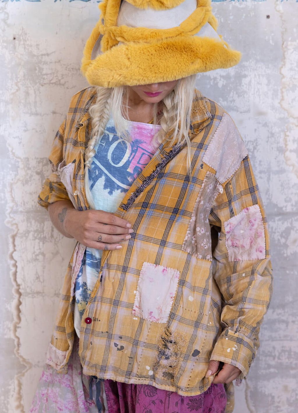 Magnolia Pearl YD Check Adison Workshirt