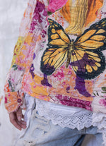 Magnolia Pearl Patchwork Artist Workshirt