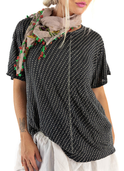 Magnolia Pearl Linen Dot Print T