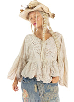 Magnolia Pearl Eyelet Selah Blouse